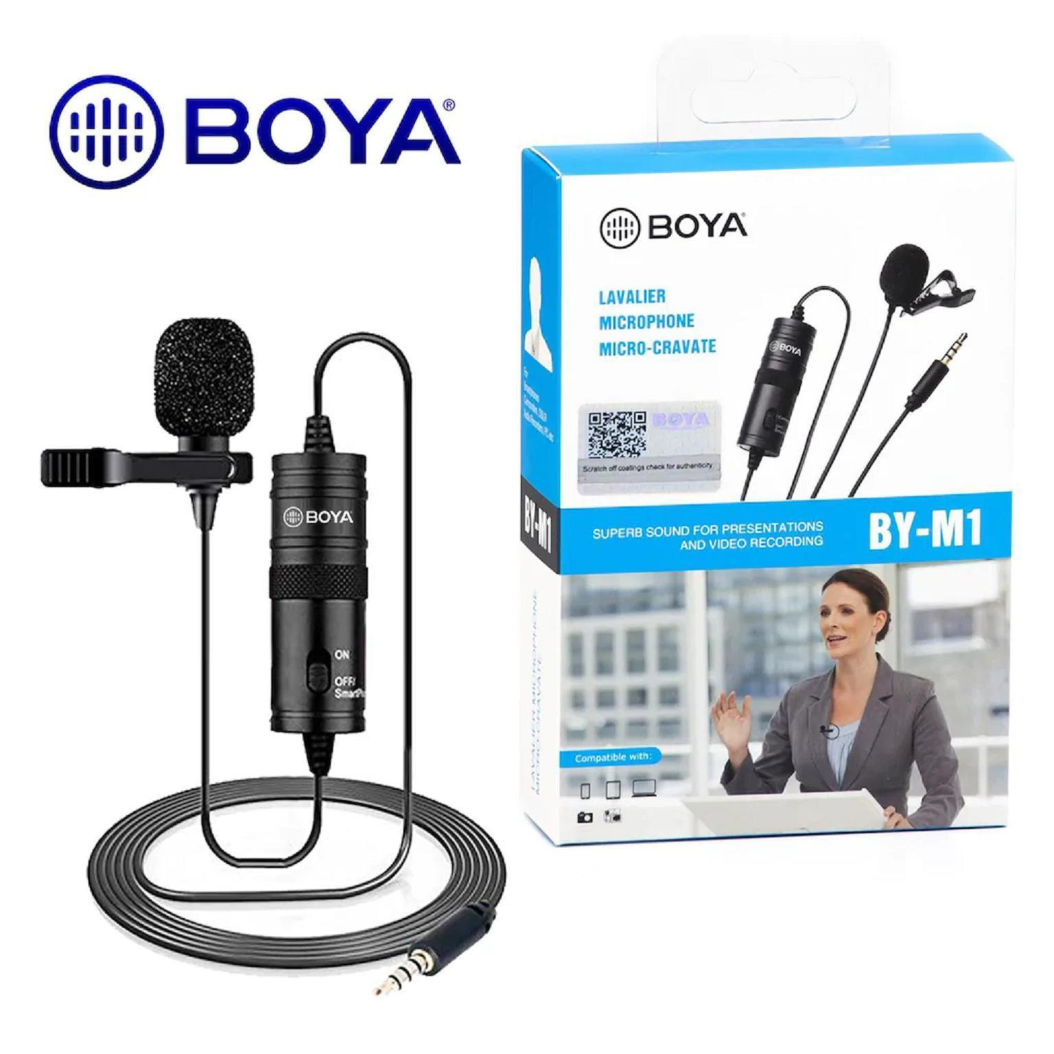 Boya BY-M1 Omnidirectional Lavalier Microphone (Original)